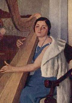 Игорь Грабарь, портрет В.Г.Дуловой 1935 г.